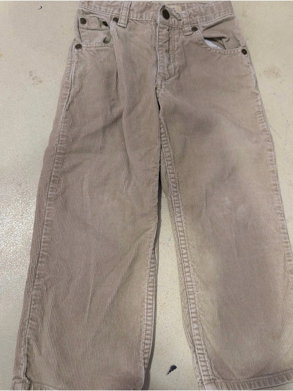 GAP boys Corduroy Pants in Light Taupe